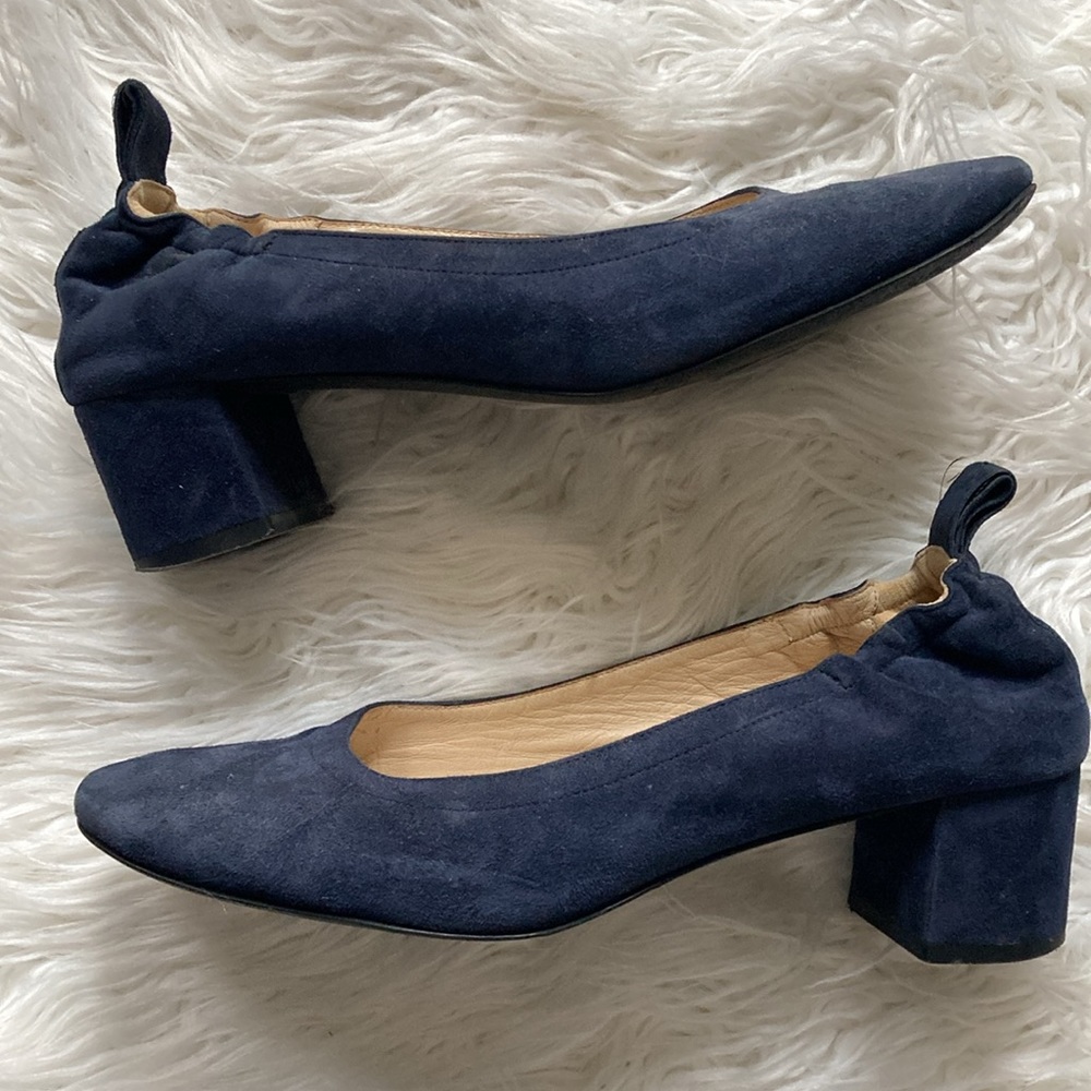 Everlane Day Heel Navy (7.5)